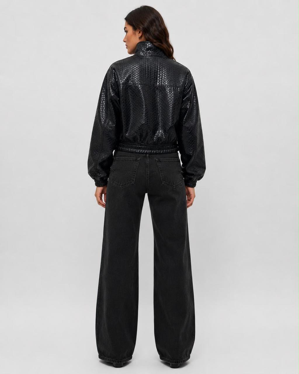 Biker black jacket