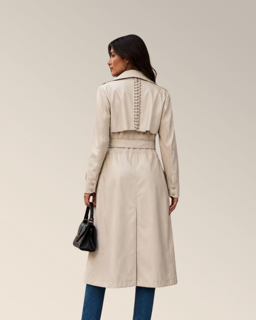 Gabardina ivory