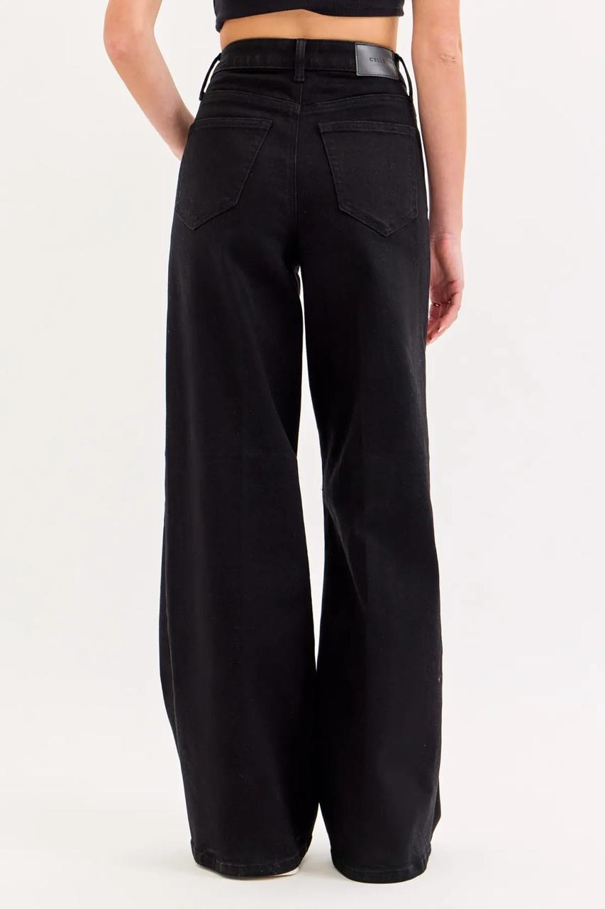 Jeans Wide Leg negros