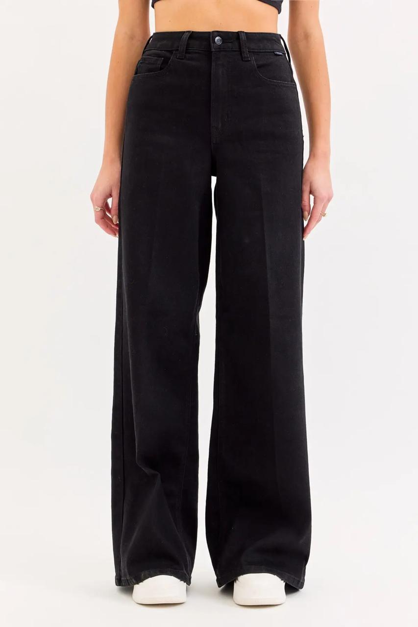 Jeans Wide Leg negros